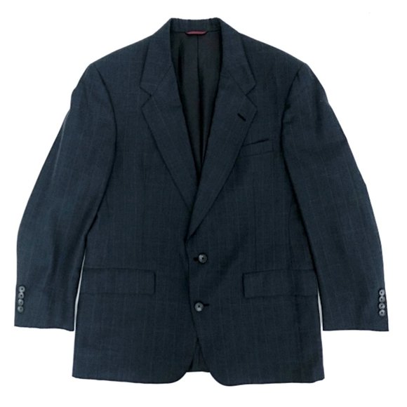 HART SCHAFFNER MARX Men's Plaid Blazer Jacket 42R - Picture 1 of 10